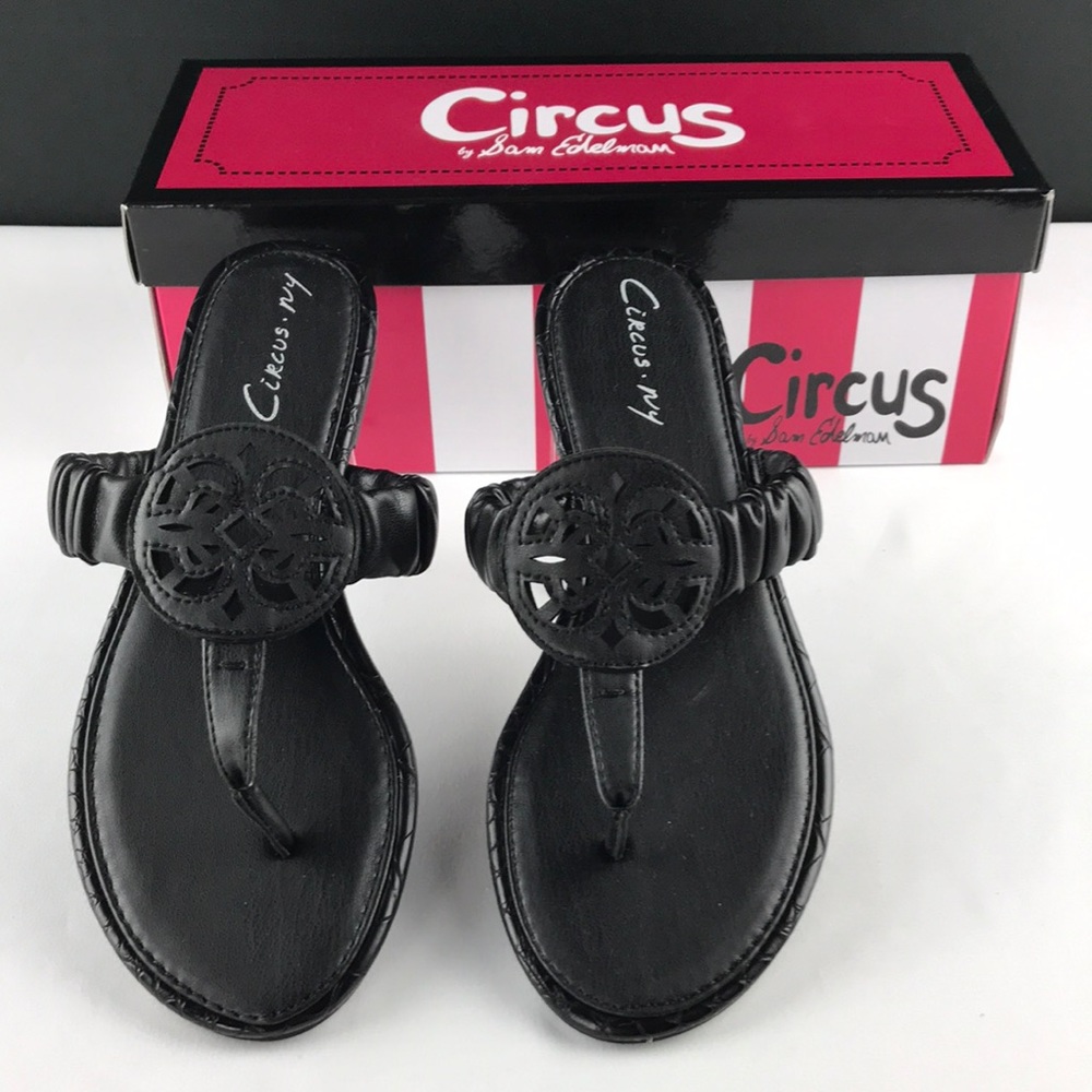 Sam Edelman, *Camara sandals, black. SZ: 7.5  NWT
